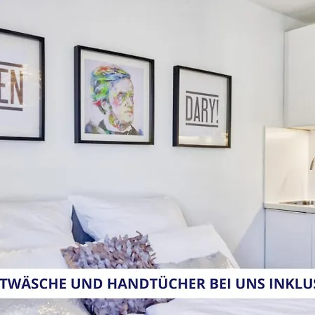 Appartement Wahnfried No2 - Sehr Zentrales, Ruhiges Cityapartment Mit Balkon, Kueche, Duschbad & Parkplatz *
