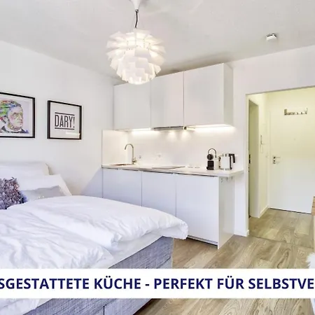 Wahnfried No2 - Sehr Zentrales, Ruhiges Cityapartment Mit Balkon, Kueche, Duschbad & Parkplatz Appartement *